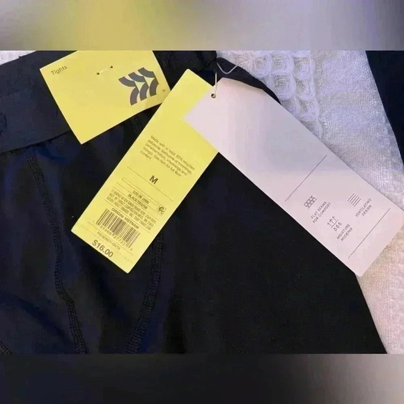 All in Motion Youth Boys Moisture Wicking Black Performance Tights Size M 2 Pair - Picture 3 of 4